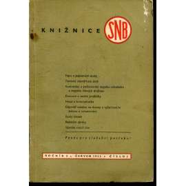 Knižnice pro kriminalistiku SNB, roč. 2, červen 1953, č. 3.