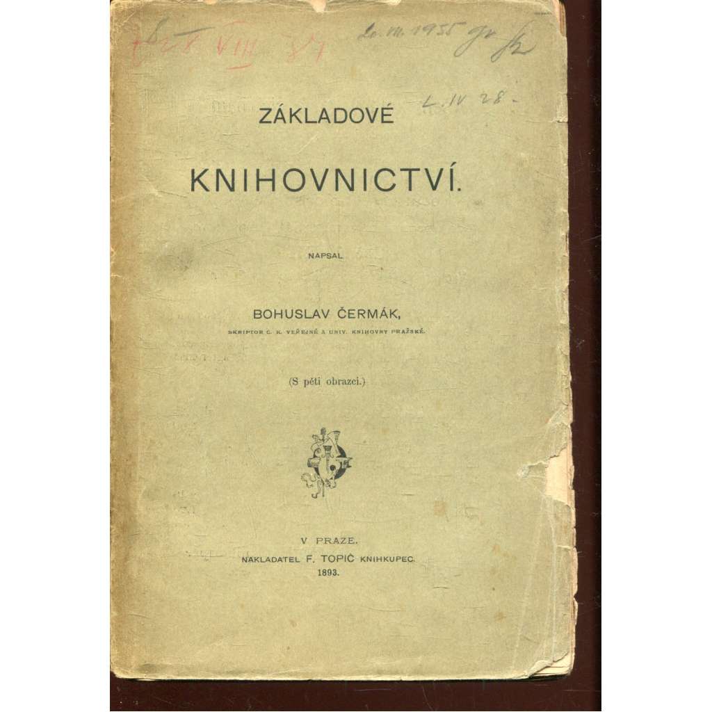 Základové knihovnictví (1893)