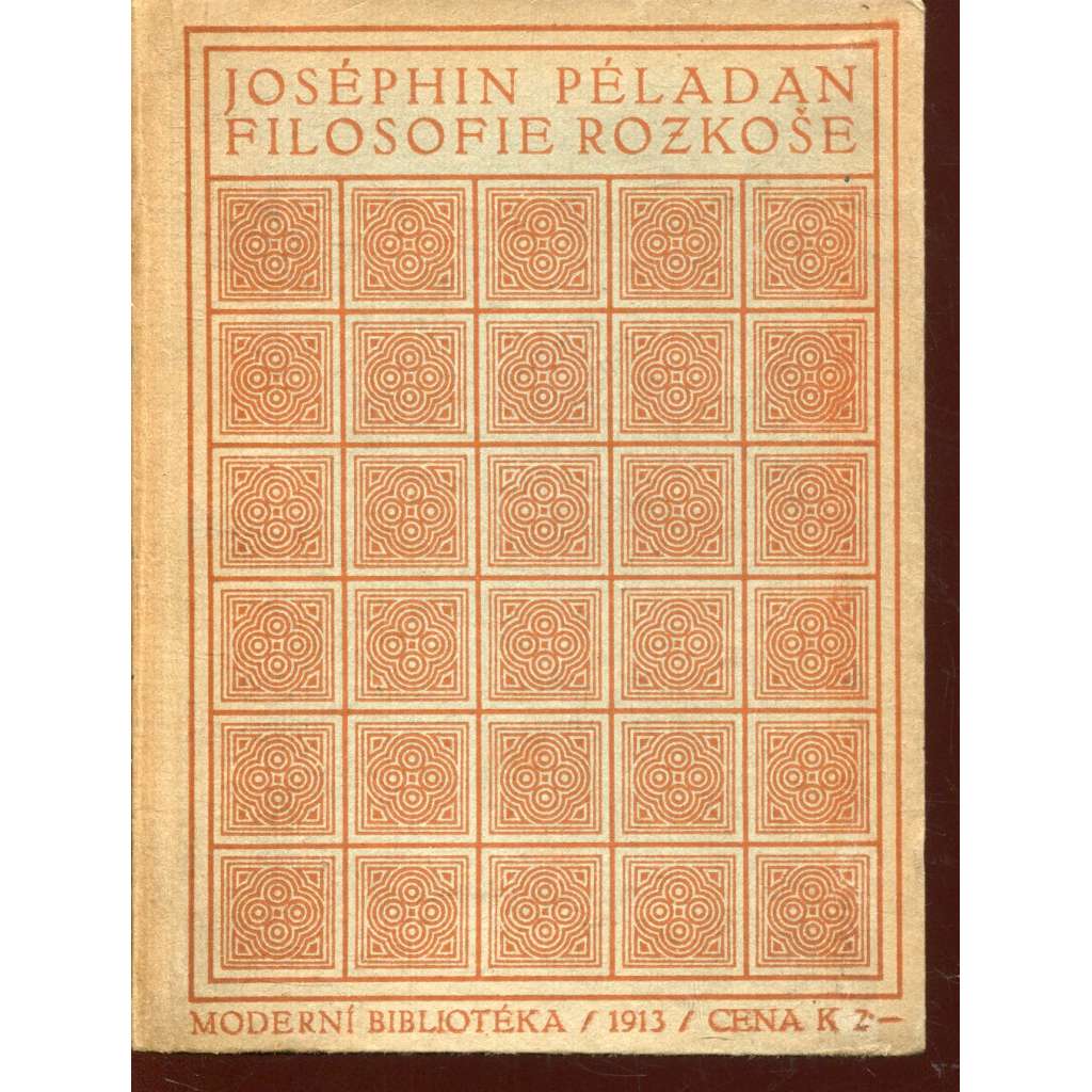 Filosofie rozkoše (ed. Moderní bibliotéka)
