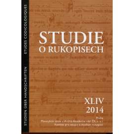 Studie o rukopisech XLIV./2014