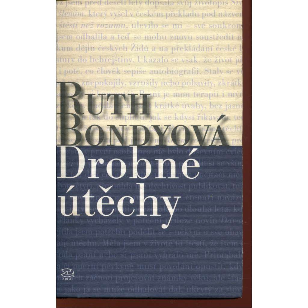 Drobné útěchy (Ruth Bondyová9