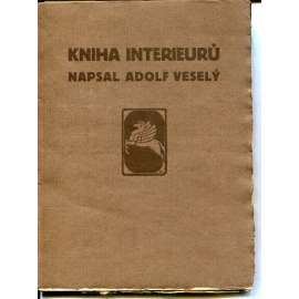 Kniha interieurů (chybí frontispice) - poezie