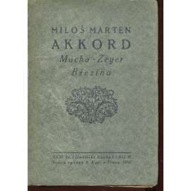 Akkord: Mácha. Zeyer. Březina (Essaye)