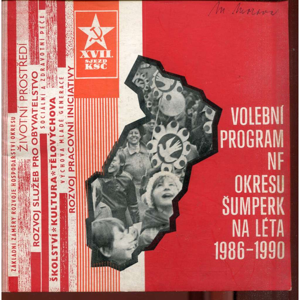 Volební program NF okresu Šumperk na léta 1986-1990 (Národní fronta)