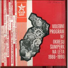 Volební program NF okresu Šumperk na léta 1986-1990 (Národní fronta)