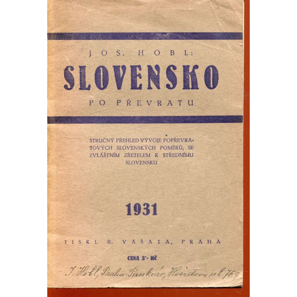 Slovensko po převratu