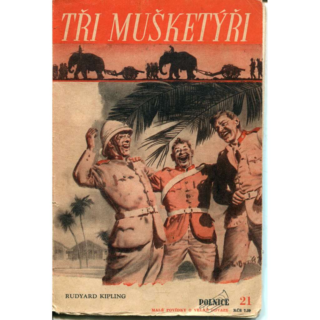 Tři mušketýři (edice Polnice, obálka Zdeněk Burian)