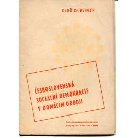 Československá sociální demokracie v domácím odboji