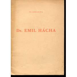 Dr. Emil Hácha