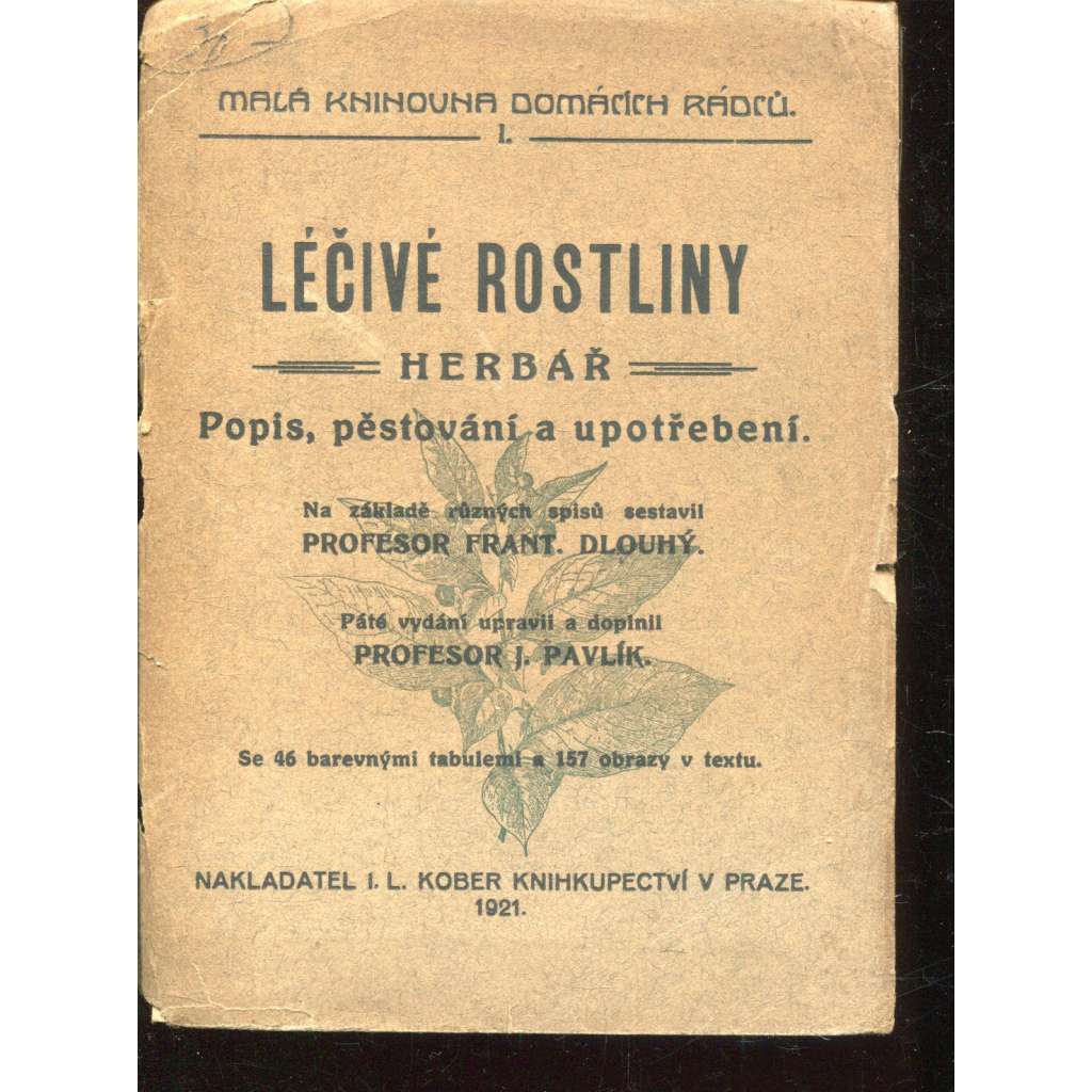 Léčivé rostliny - Herbář (pouze atlas, text chybí)