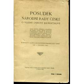 Posudek Národní rady české o vládní osnově Bienerthově