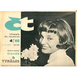 Týdeník Československé televize, ročník 3/1968, číslo 4 (noviny)
