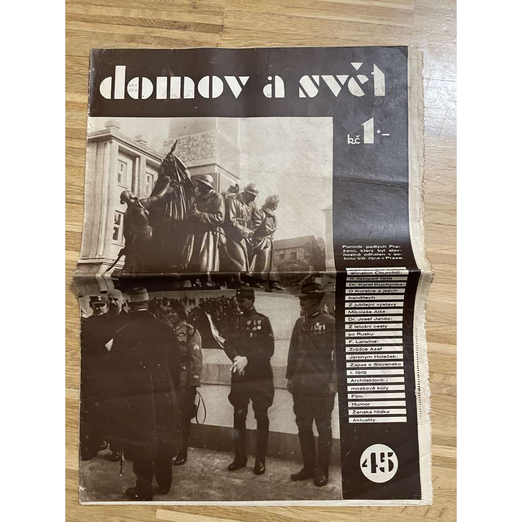 Domov a svět, 45/1932 (časopis)