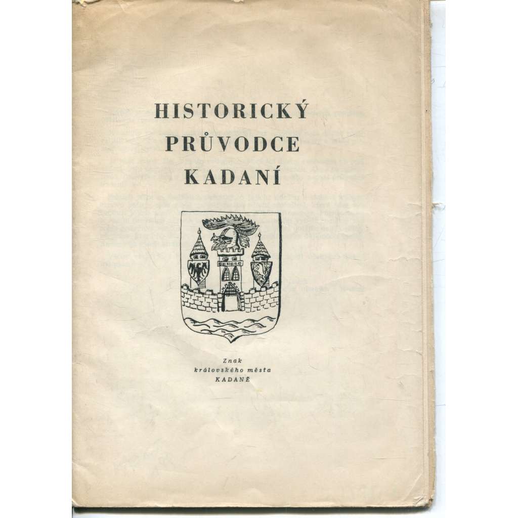 Historický průvodce Kadaní (Kadaň)