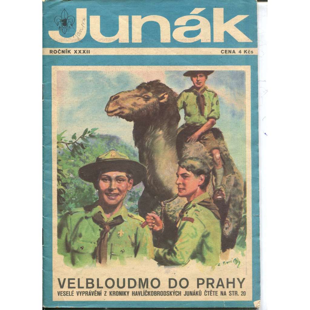 Časopis Junák, ročník XXXII./1970