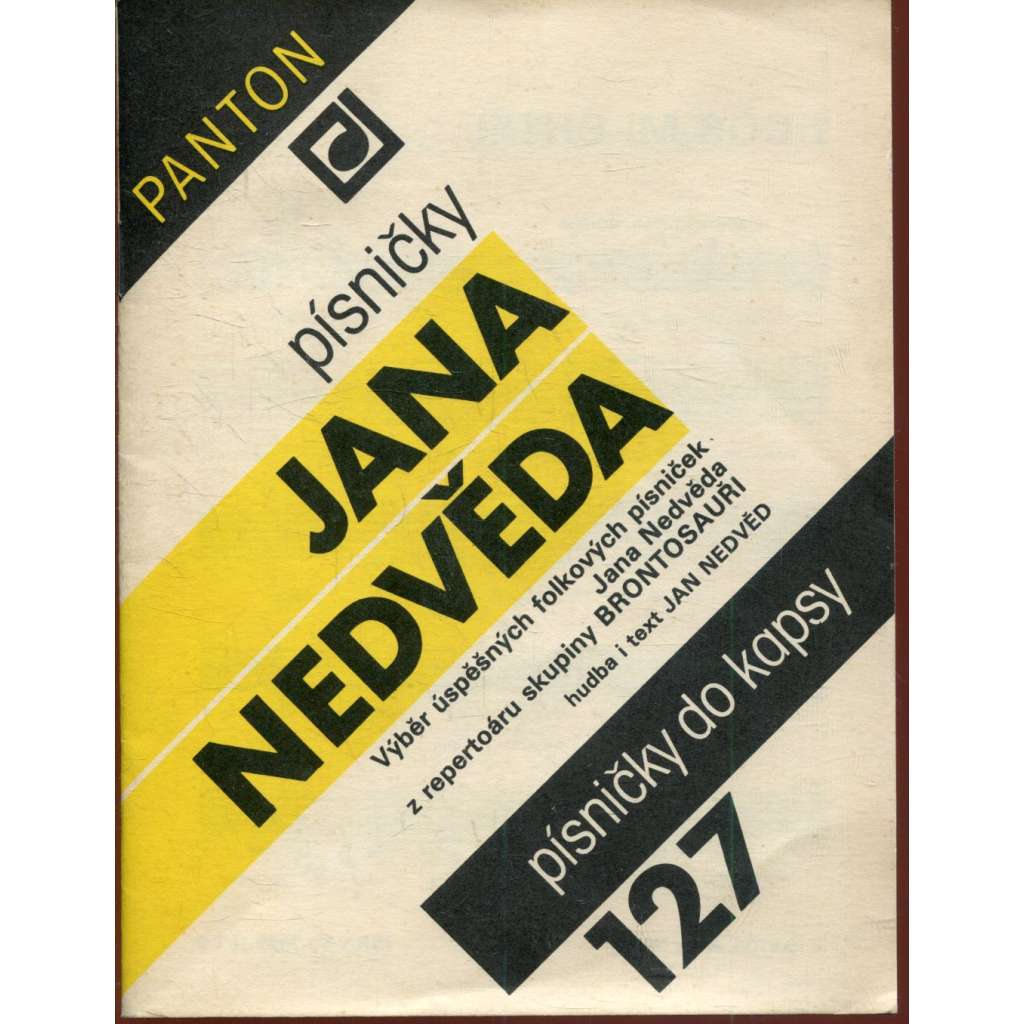 Písničky Jana Nedvěda (zpěvník) - Jan Nedvěd
