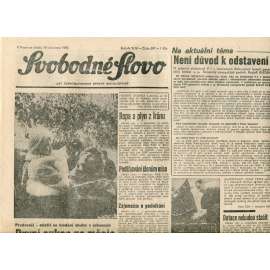 Svobodné slovo. List Československé strany socialistické (19.12.1990) - noviny