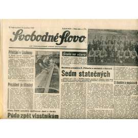 Svobodné slovo. List Československé strany socialistické (14.12.1990) - noviny
