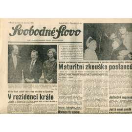Svobodné slovo. List Československé strany socialistické (12.12.1990) - noviny