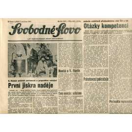Svobodné slovo. List Československé strany socialistické (7.12.1990) - noviny