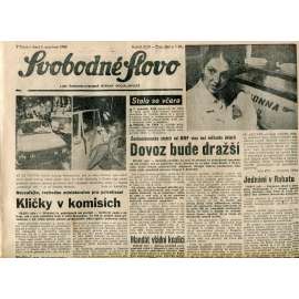 Svobodné slovo. List Československé strany socialistické (4.12.1990) - noviny