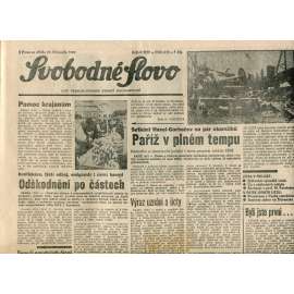 Svobodné slovo. List Československé strany socialistické (21.11.1990) - noviny