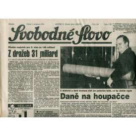 Svobodné slovo (3.12.1993) - noviny