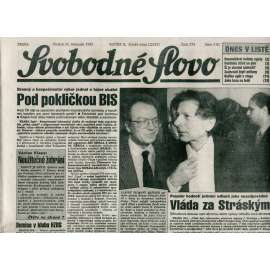 Svobodné slovo (25.11.1993) - noviny