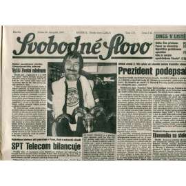 Svobodné slovo (24.11.1993) - noviny