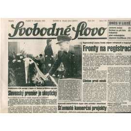 Svobodné slovo (15.11.1993) - noviny
