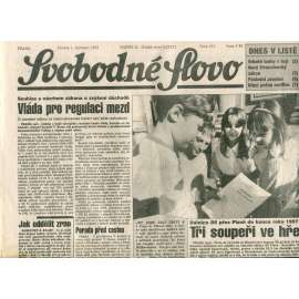 Svobodné slovo (1.7.1993) - noviny