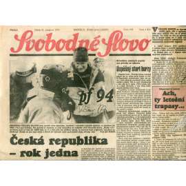 Svobodné slovo (31.12.1993) - noviny