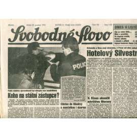 Svobodné slovo (29.12.1993) - noviny