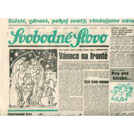 Svobodné slovo (23.12.1993) - noviny