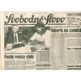 Svobodné slovo (22.12.1993) - noviny