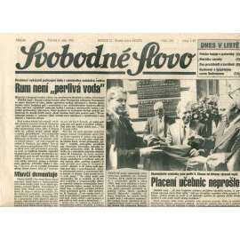 Svobodné slovo (2.9.1993) - noviny