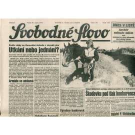 Svobodné slovo (20.8.1993) - noviny