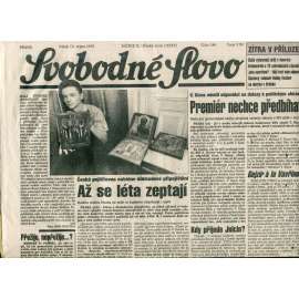 Svobodné slovo (13.8.1993) - noviny
