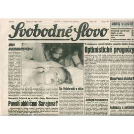 Svobodné slovo (10.8.1993) - noviny