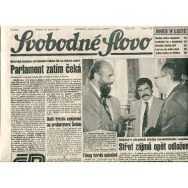 Svobodné slovo (12.8.1993) - noviny