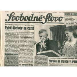 Svobodné slovo (9.9.1993) - noviny