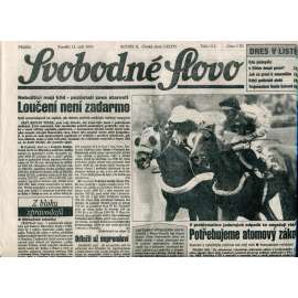 Svobodné slovo (13.9.1993) - noviny