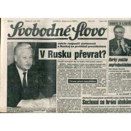 Svobodné slovo (22.9.1993) - noviny
