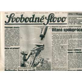 Svobodné slovo (24.9.1993) - noviny