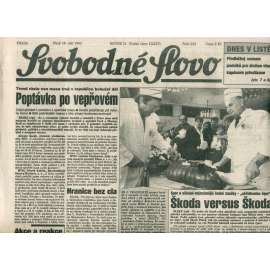 Svobodné slovo (28.9.1993) - noviny
