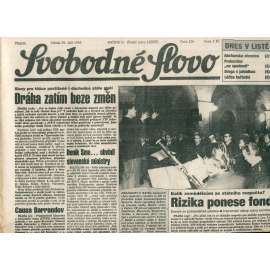 Svobodné slovo (29.9.1993) - noviny