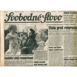 Svobodné slovo (30.9.1993) - noviny Svobodné slovo (30.9.1993) - noviny
