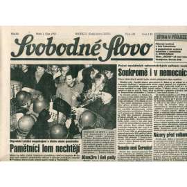 Svobodné slovo (1.10.1993) - noviny