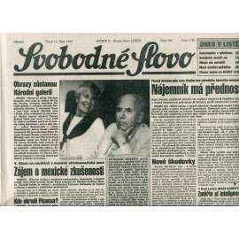 Svobodné slovo (19.10.1993) - noviny