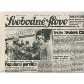 Svobodné slovo (20.10.1993) - noviny